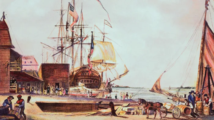 Вспышка желтой лихорадки 1793 года заставила богатых бежать из Филадельфии